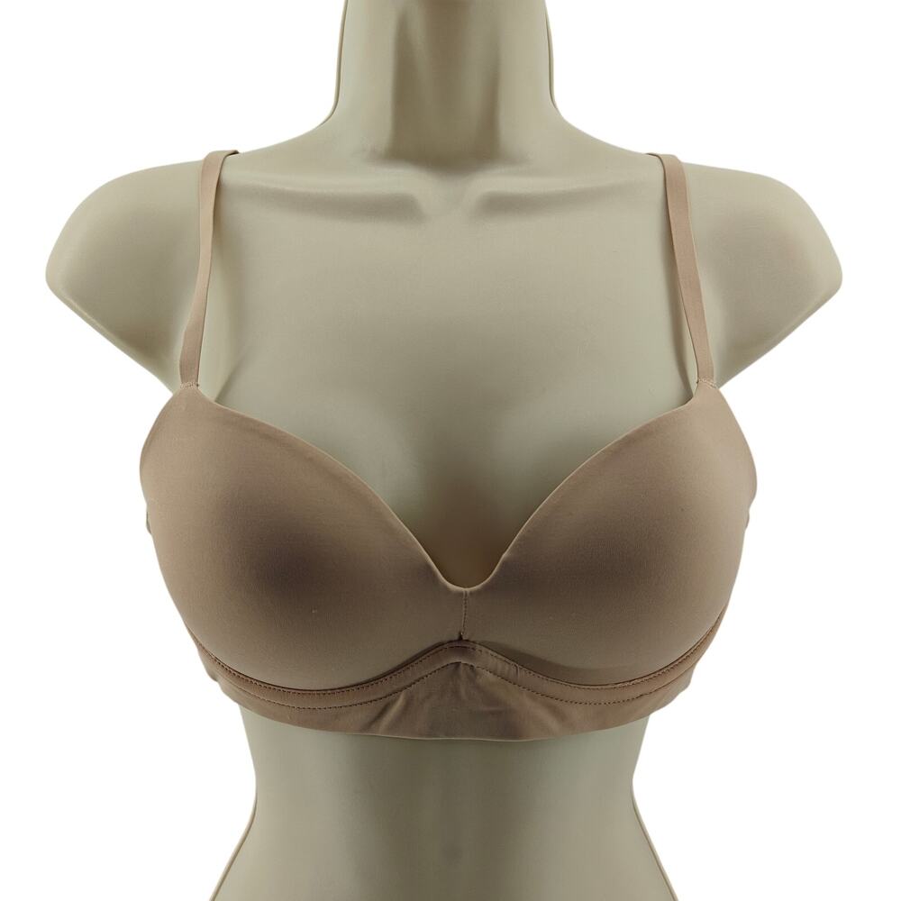 True Bra Push Up Bra 13303 True Body Wirefree  Beige 34B